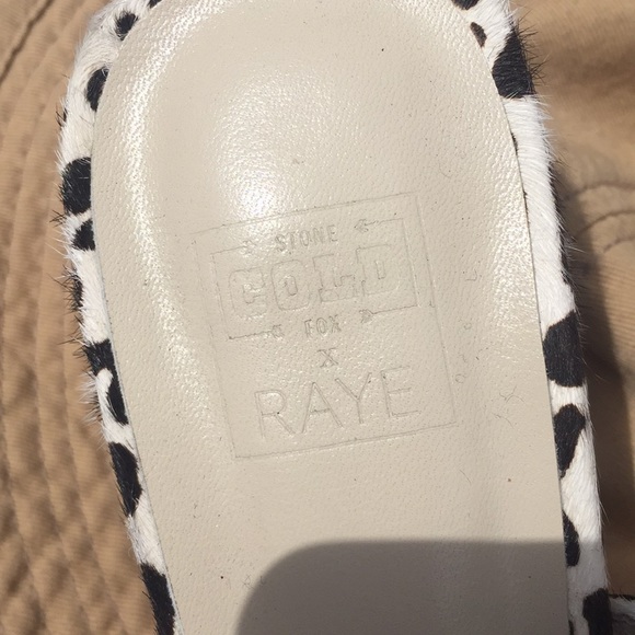 RAYE / Coldstone  Mary Jane fur sandal - Picture 5 of 6